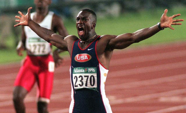 Olympic all-time great Michael Johnson dominated the 200 and 400 metre sprints during a glittering track career 