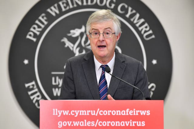 First Minister Mark Drakeford gives an update on Wales' two-week 'firebreak' lockdown 