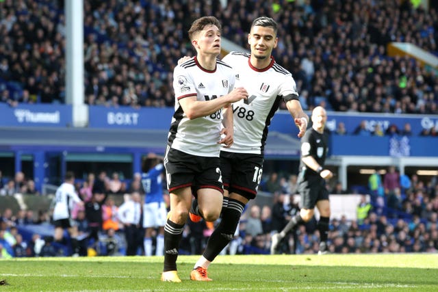 Fulham ended a five-match losing run at Goodison Park (Ian Hodgson/PA)