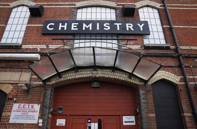 The Chemistry night club in Canterbury 