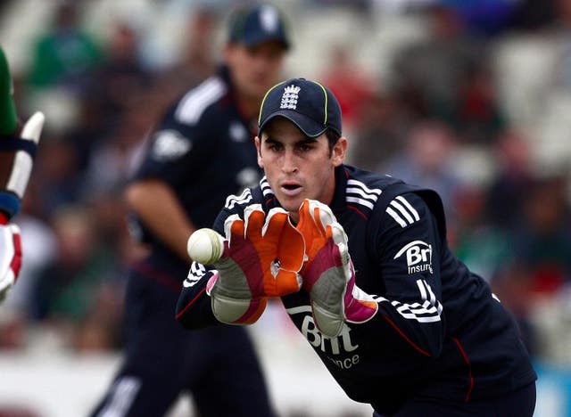 Craig Kieswetter in action for England 