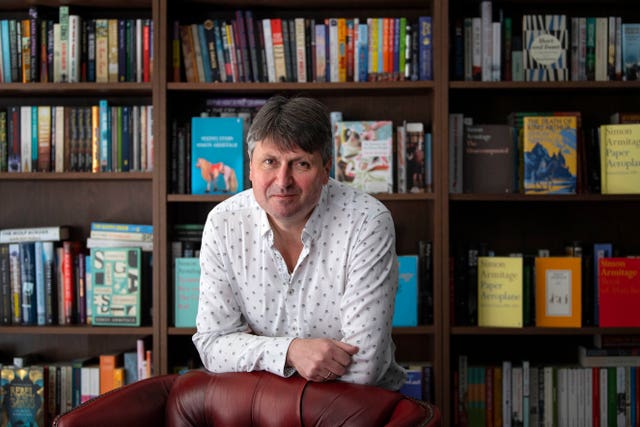 Poet Laureate Simon Armitage chaired the Queen's Gold Medal for Poetry committee. Victoria Jones/PA Wire