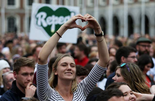 Campaigners celebrated with champagne and After Eight mints (Brian Lawless/PA)