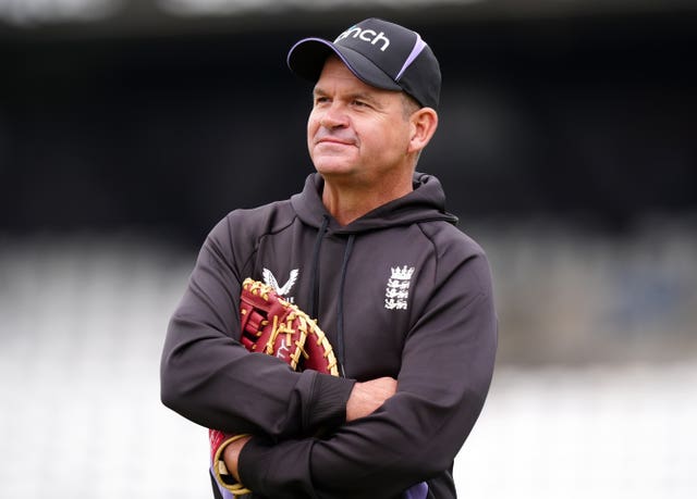 Matthew Mott during his role as England's limited-overs head coach