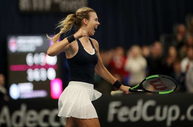 Katie Boulter has won both her matches in Bath