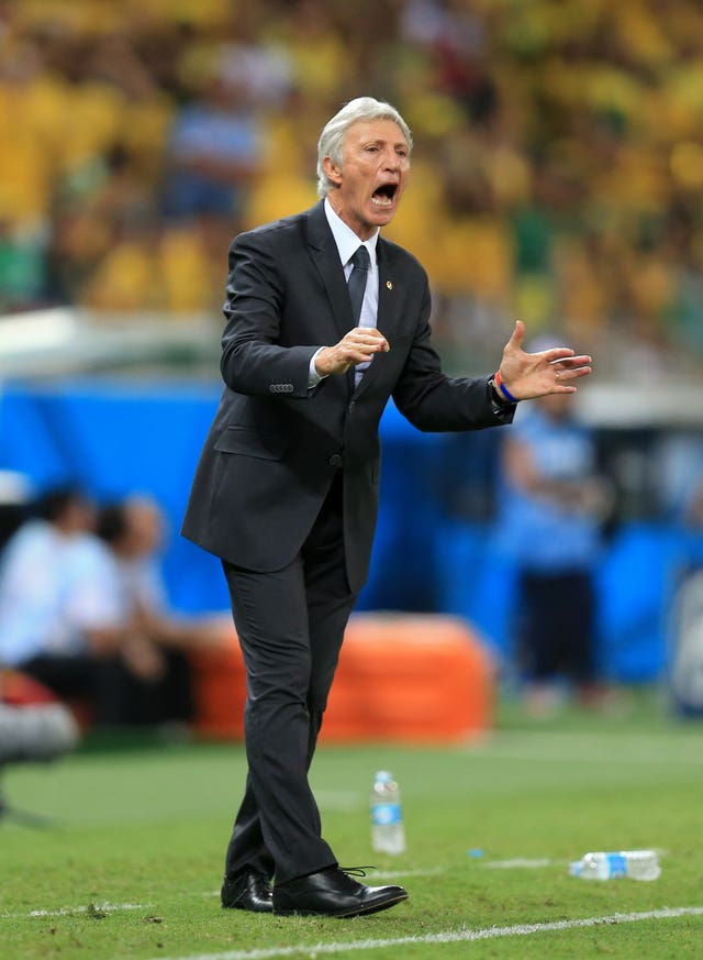 Jose Pekerman has been Colomia boss since 2012 (Mike Egerton/PA).