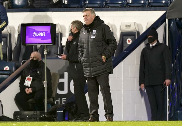 Sam Allardyce has suffered three heavy home defeats since taking over at West Brom