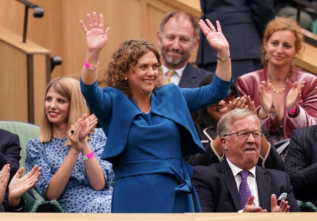 Hannah Ingram-Moore at Wimbledon