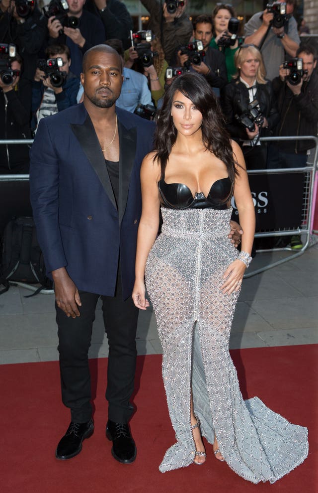 The rapper is married to Kim Kardashian West