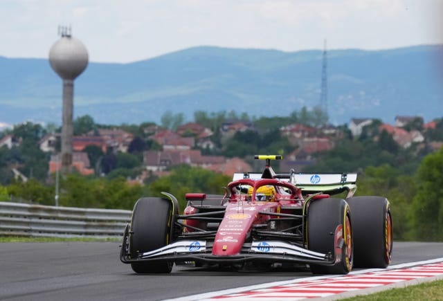 Ferrari driver Lewis Hamilton 