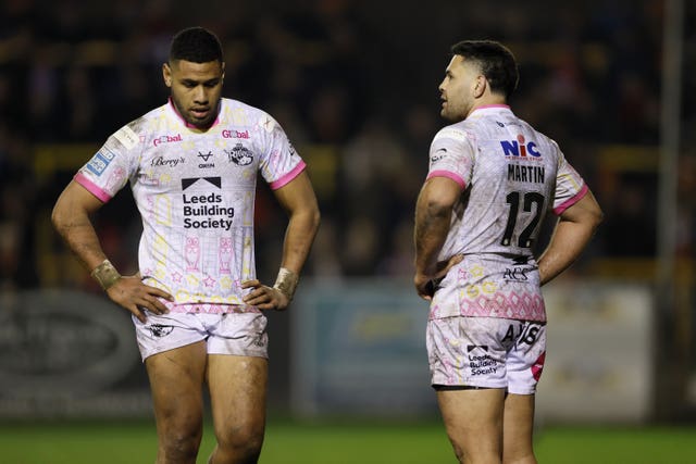 Leeds finished a disappointing eighth in this year's Betfred Super League (Richard Sellers/PA)