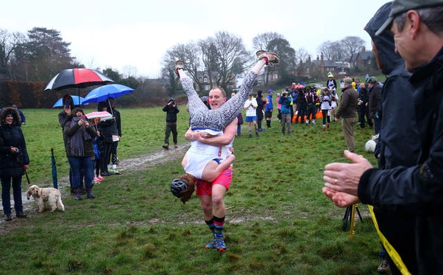 UK Wife Carrying Race 2019