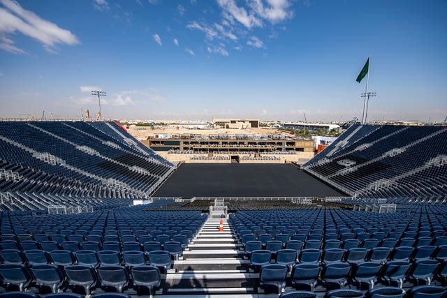 Anthony Joshua will fight at the Diriyah Arena