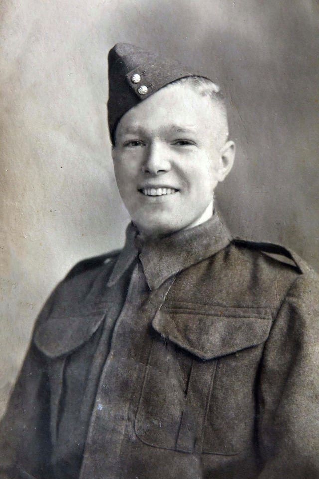 John Allen while in the Army