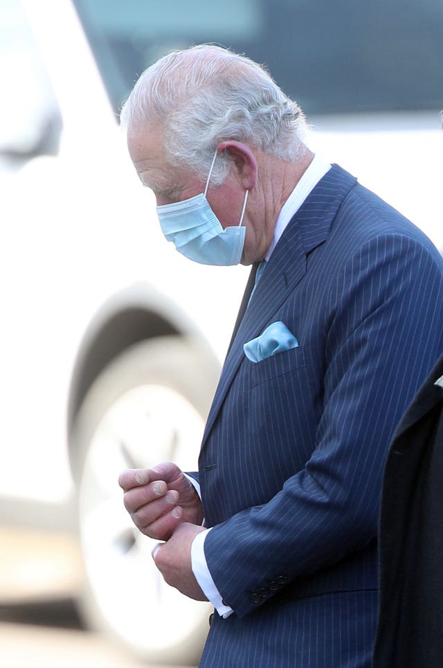 Prince of Wales visits NHS vaccine operations