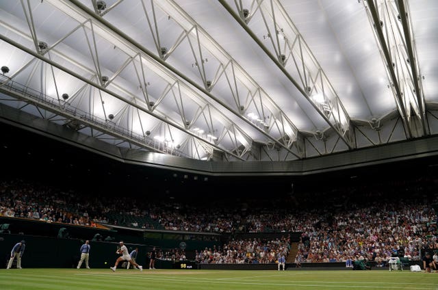 The roof over Centre Court