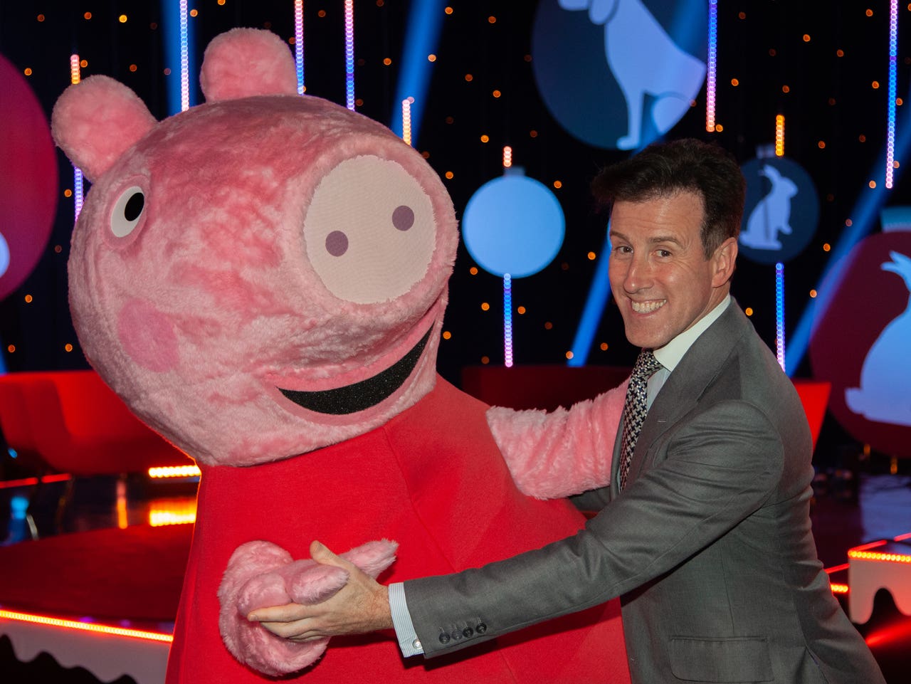 Strictly’s Anton Du Beke partners Peppa Pig for charity telethon ...