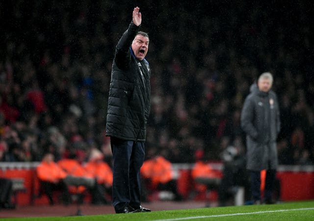 Everton boss Sam Allardyce was less than impressed with his side's performance.