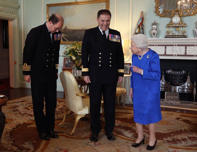 Audience at Buckingham Palace