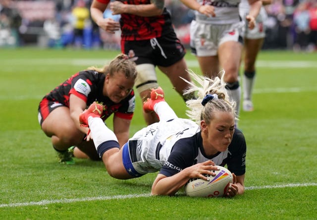 England v Canada – Women’s Rugby League World Cup – Group A – DW Stadium