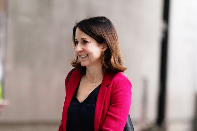 Shadow health minister Liz Kendall (Jordan Pettitt/PA)