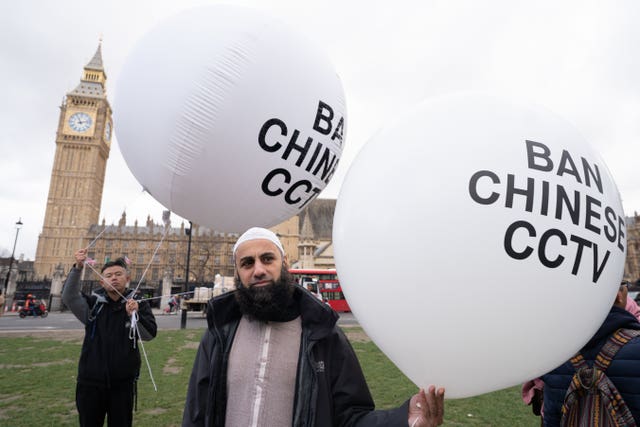 Big Brother Watch lobby group protest