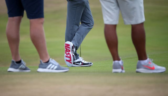 Rory McIlroy's shoes were a talking point at the Open 