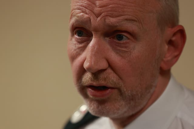 Police Service of Northern Ireland Assistant Chief Constable Davy Beck