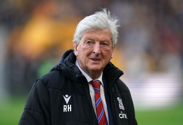 Crystal Palace manager Roy Hodgson