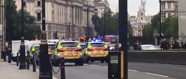 Westminster car crash