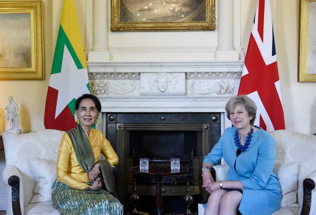 Aung San Suu Kyi visit