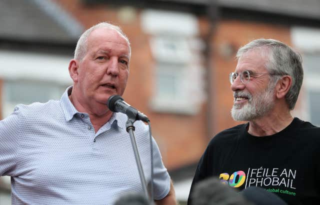 Homes of prominent Sinn Fein figures attacked