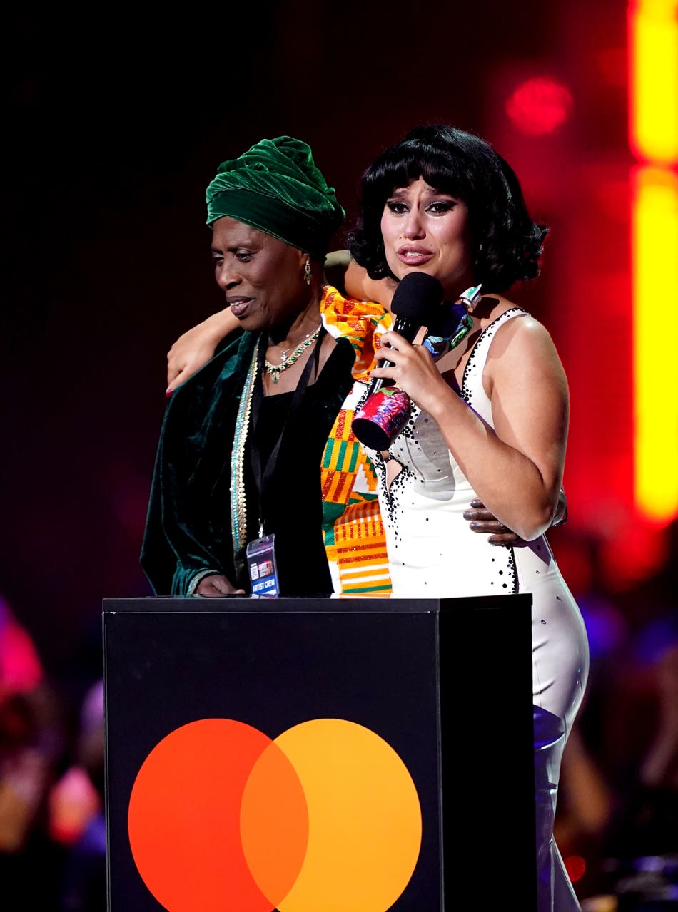 Raye reveals she made McDonald’s trip at 6am after record-breaking win ...