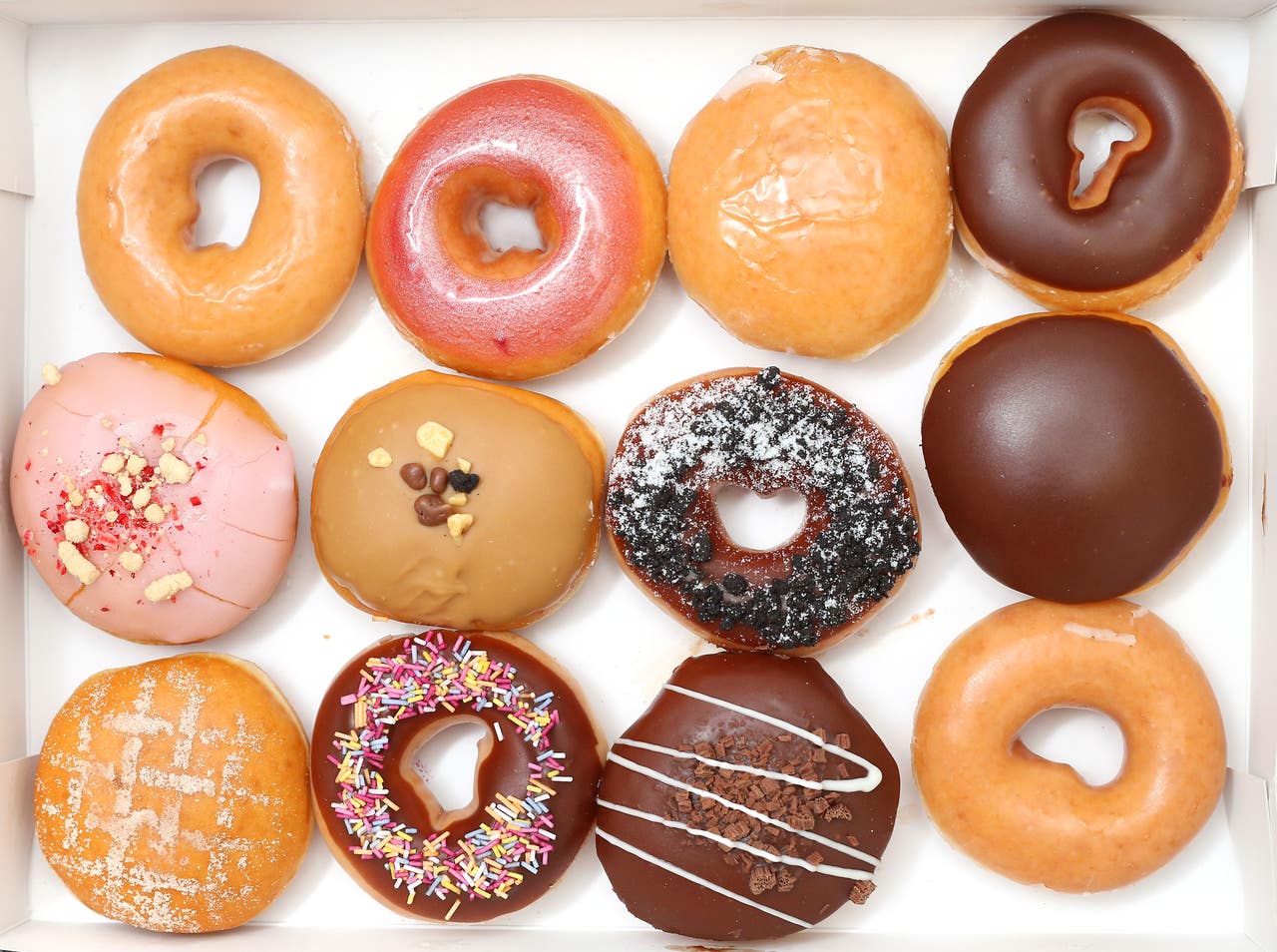 Thief asked for doughnuts as well as money in Krispy Kreme robbery.