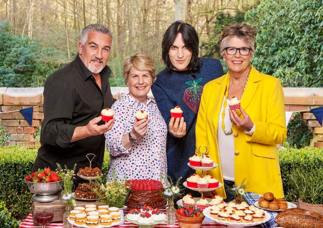 Prue Leith, who is a judge on The Great British Bake Off, said politicians would never solve the obesity crisis unless children were taught to love food (Love Productions/PA)