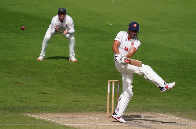 Alastair Cook reached another fifty for Essex in the Bob Willis Trophy