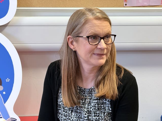 Head and shoulders photo of Shirley-Anne Somerville looking to her left