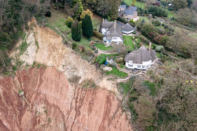 Coastal erosion