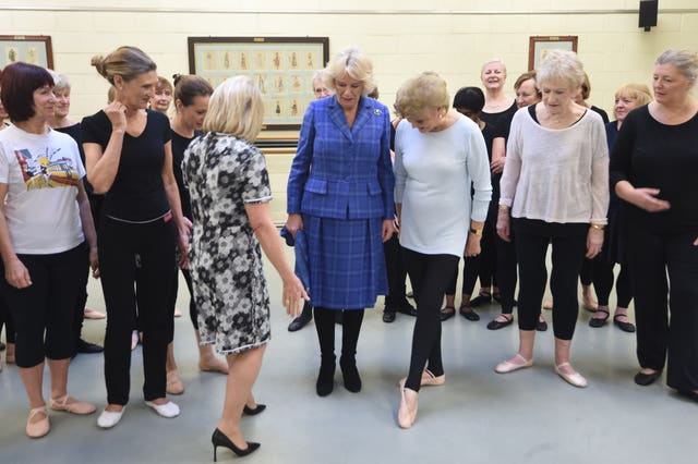 Royal visit to the Royal Academy of Dance and the Fine Cell Works hub