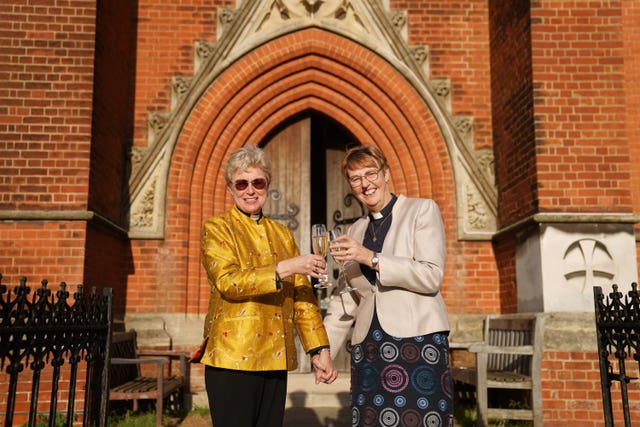 Same-sex couple church blessings