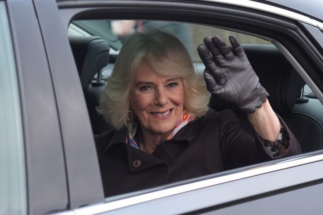 Queen Camilla visit to Swindon