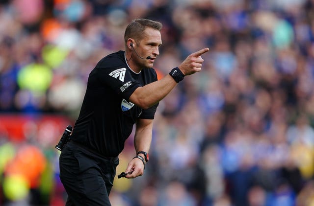 Referee Craig Pawson 