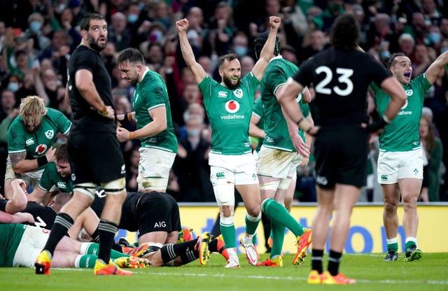 Ireland beat New Zealand in Dublin in November