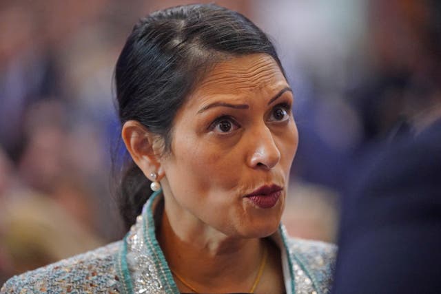 Shadow foreign secretary Dame Priti Patel