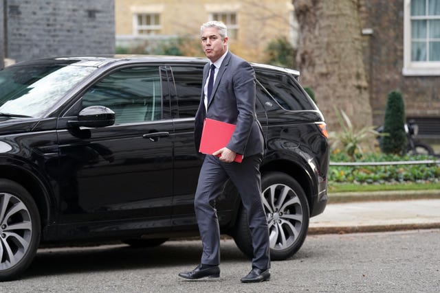 Health and Social Care Secretary Steve Barclay