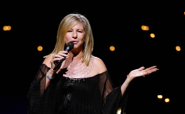 Barbra Streisand in concert at the O2 Arena – London