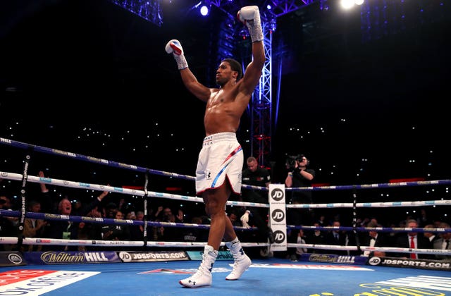 Anthony Joshua sys he will not be going all out for the knockout (Nick Potts/PA)