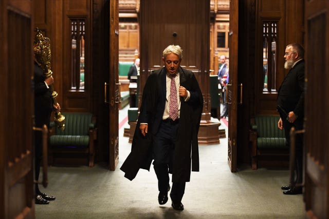 John Bercow final Speaker’s Procession