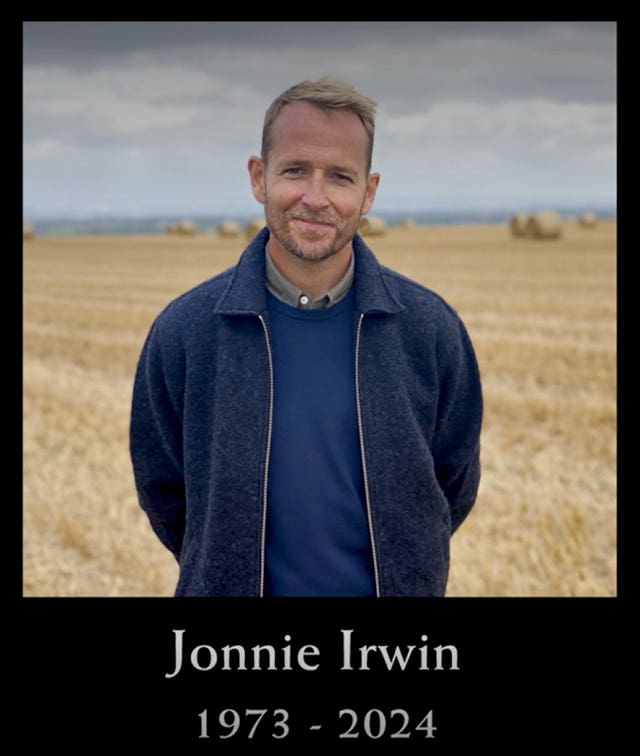 Jonnie Irwin death