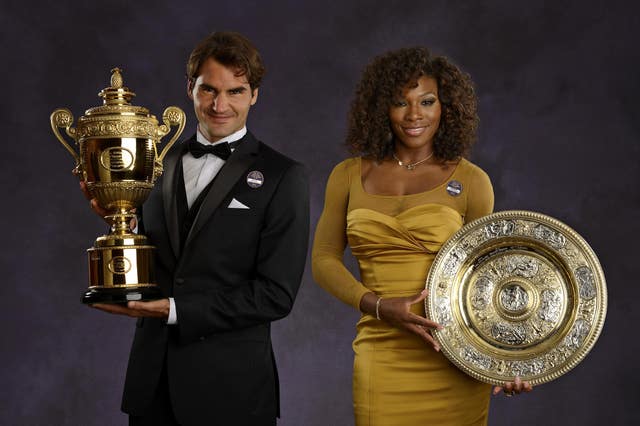 Federer and Serena